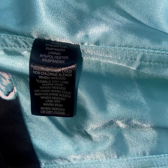 Women's White House Black Market Strapless Floral Dress Size 0 - Picture 4 of 9